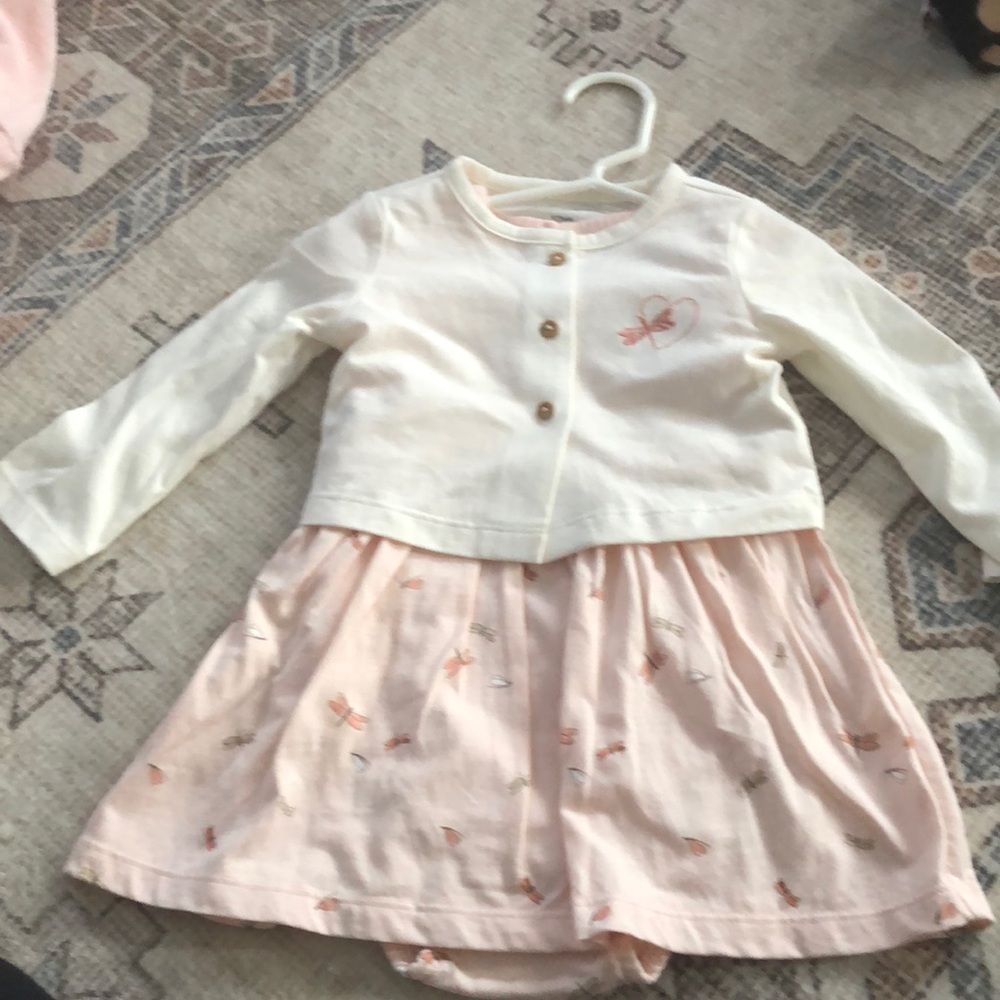 Dress with sweater